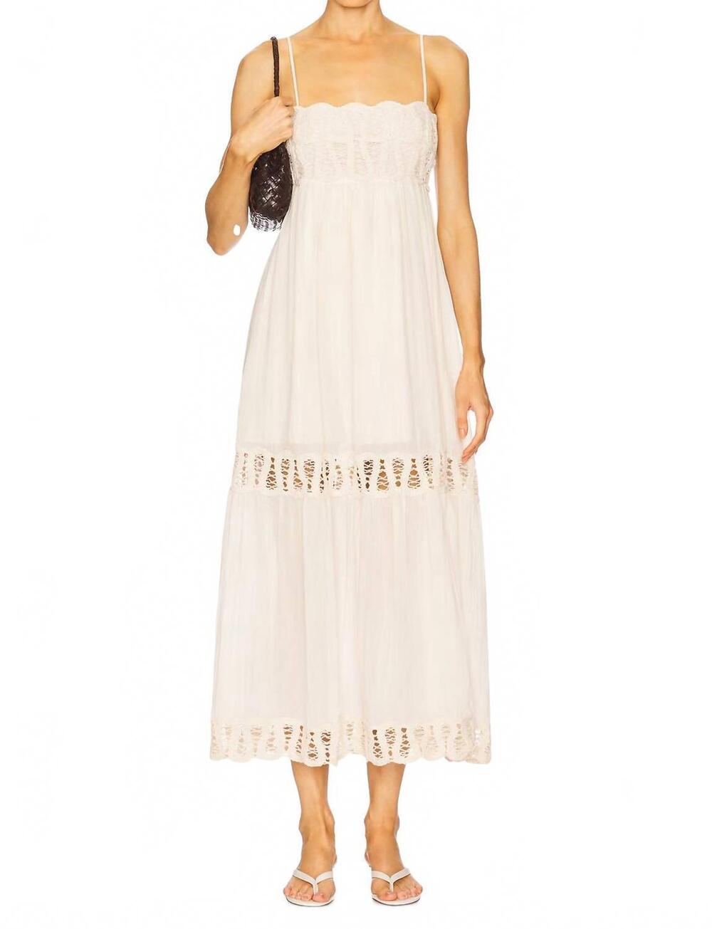 NEW HEARTLOOM clove dress in cream